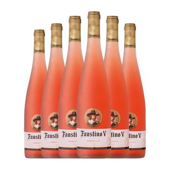 Faustino Vino Rosado V Rioja Joven 75 Cl 13% Vol. (pack De 6 Unidades)