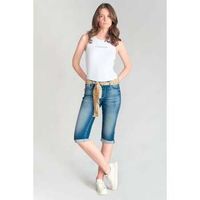 le temps des cerises short pantalones capri de mezclilla arol para mujer