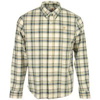 timberland camisa manga larga stretch poplin check shirt angora yd para hombre
