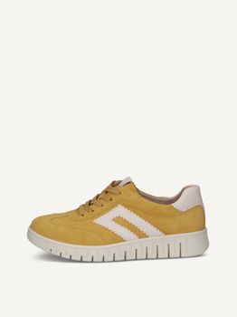 CAPRICE Sneaker, yellow, made of Leather, Size 40