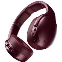 skullcandy crusher anc wireless bluetooth noise-cancelling headphones - moab red red