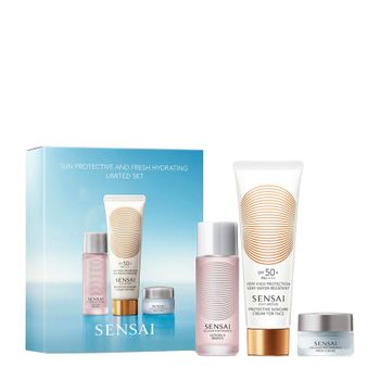 Sensai Cosmética Facial Sun Protective And Fresh Hydrating Estuche