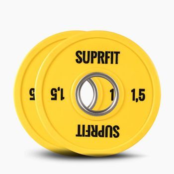 Mini Placas De Parachoques Suprfit (par) - 1,5 Kg