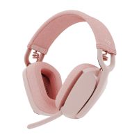 logitech zone vibe 100 auriculares inalambricos rosas