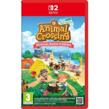 ANIMAL CROSSING NEW HORIZONS NINTENDO SWITCH 2 EDITION JUEGO FÍSICO PARA NINTENDO SWITCH2 VERSIÓN ESPAÑOLA GARANTÍA EU