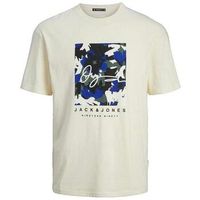 jack  jones camiseta t-shirt jack jones aruba beige para hombre