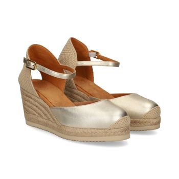 Unisa Alpargatas Mujer - Plata Talla 38