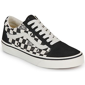Vans Zapatillas Old Skool Geo Check Black para niña