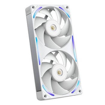 Ventilador suplementario NZXT F240X 240 mm 3100 RPM RGB blanco doble ventilador