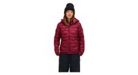 chaqueta con capucha peak performance helium down rosa  mujer