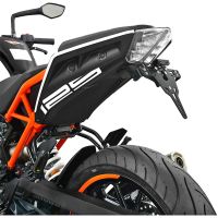 soporte de matricula ktm duke 390 17- zieger pro