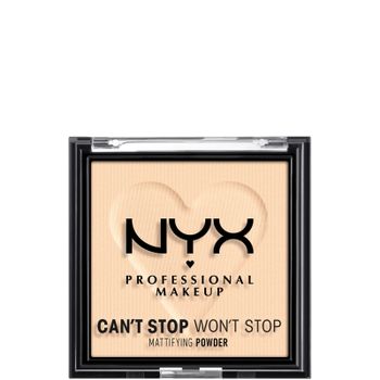NYX Professional Makeup Can't Stop Won't Stop Mattifying Lightweight Powder 7g (Various Shades) - Fair