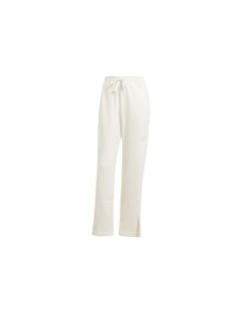 Pantalones adidas All Szn French Terry 3 Bandas Straight Leg Mujer Blanco