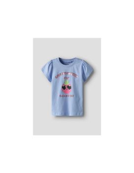 Camiseta name it Nmfvibeke Capsl Serenity Infantil