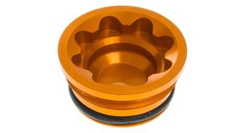 Hope v4 small e4 bore cap orange