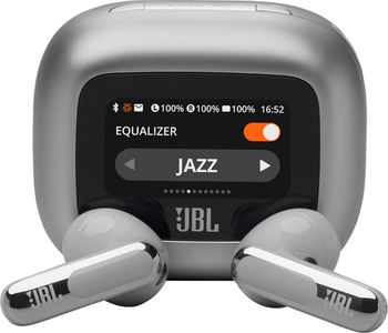 AURICULARES DE BOTON JBL LIVE FLEX 3 SILVER BLUETOOTH