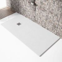 plato de ducha resina madison blanco  80x100cm