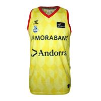 camiseta morabanc andorra hummel acb amarilla