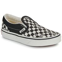 vans zapatos classic slip-on geo check blackwhite para nina