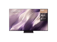 tv oled 48 - samsung tq48s95haexxc 4k nq4 ai gen3 processor smart tv tecnologia sin reflejos full ai negro