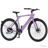 bicicleta electrica pixar amano s900 250w 36v 10ah 28x175 frenos hidraulicos morado