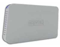 caja externa hdd 25 approx sata usb 20 blanco enclosure apphdd05w 125mm