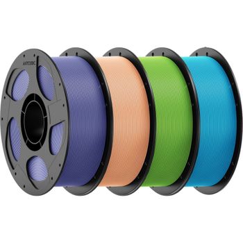 Filamento para impresora 3D Anycubic Pantone PLA 4 Colores Diámetro 1,75mm RFID 1kg/carrete