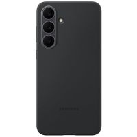 samsung funda silicona negra para galaxy s25 fe