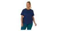 maillot de manga corta  strong asics road  strong  azul para mujer