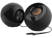 altavoces para pc - creative pebble 44 w usb 86 db diseno minimalista 20 canales negro