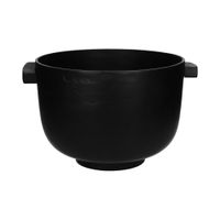cubo para hielos de aluminio negro h24
