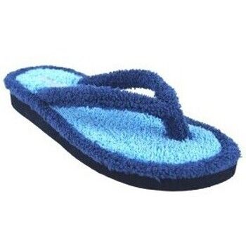 Berevere Pantuflas Ir por casa señora v 9301 azul para mujer