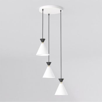 Lámpara de techo verusa ii blanco (3 luces)