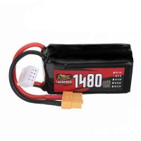 bateria zop power 111v 1480mah 130c 3s lipo con conector xt60 para drone rc