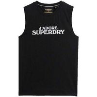 superdry camiseta tirantes debardeur sport luxe ajuste para mujer