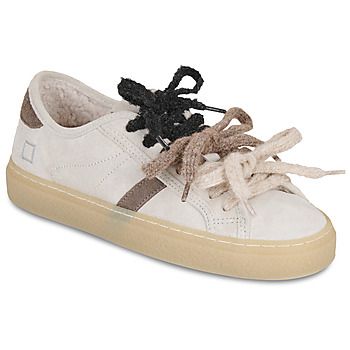 D.A.T.E. Zapatillas TENDER SUEDE IVORY para mujer