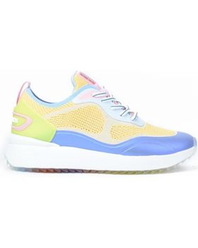 de KANGAROOS SPORT CHICA LIMON-AZUL-ROSALIMON-AZUL-ROSA