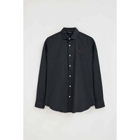 polo club camisa manga larga rigby go poplin slim io para hombre