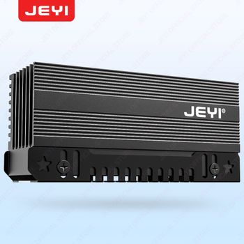 JEYI-disipador de calor a prueba de polvo para buque de guerra, Enfriador de oblea de silicona, lámina de aluminio 2280, NVME NGFF M.2, barra dorada
