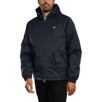 lyle  scott chaquetas chaqueta acolchada con capucha y cremallera para hombre