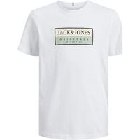 jack  jones camiseta 12263108 jorfrederiksberg box tee ss cn sn jnr bright white para nino