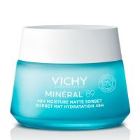 vichy cosmetica facial mineral 89 gel sorbete mate hidratante 48h