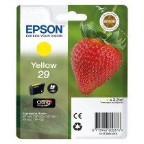 Epson 29 cartuchos originales Colores separados cian, magenta, amarillo (180 pÃ¡ginas)
