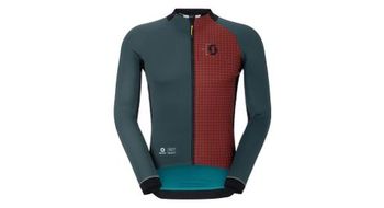 Chaqueta cortavientos scott rc pro warm gore tex remix verde rojo