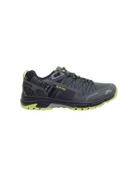 Zapatillas de Montaña Hi-Tec Gravel Hombre Charcoal/Chartreuse