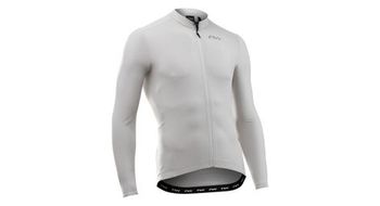 Maillot de manga larga northwave fahrenheit gris  hombre