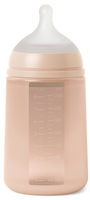 suavinex colour essence biberon botella silicona flujo m nude 3m 240 ml