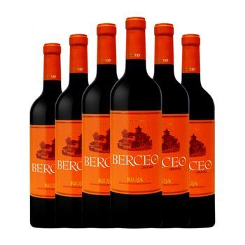 Berceo Vino Tinto Rioja Crianza 75 Cl 13.5% Vol. (pack De 6 Unidades)