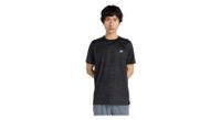 maillot de manga corta new balance sport essentials hombre negro
