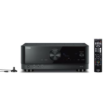 Yamaha RX-V4A Receptor de Red con Sonido Surround MusicCast Negro